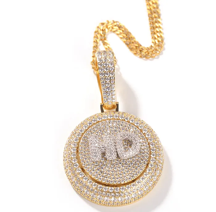 VVS Jewelry VVS Jewelry Rotating Custom Pendant Necklaces