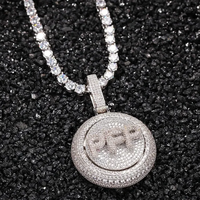 VVS Jewelry VVS Jewelry Rotating Custom Pendant Necklaces