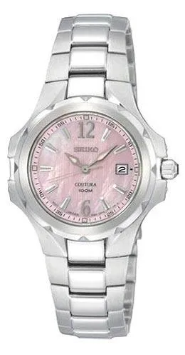Watches Seiko SXDB65 Womens Coutura Pink Mother of Pearl Dial Watch Seiko Watches Seiko SXDB65 Womens Coutura Pink Mother of Pearl Dial Watch Seiko