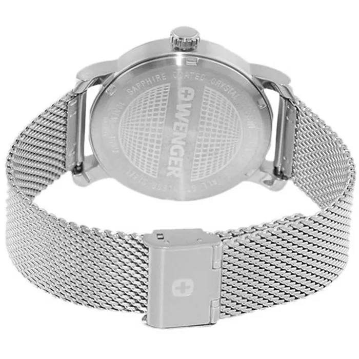 Wenger Bracelets Wenger Mens Quartz Watch Urban Metropolitan Blue Dial Silver Bracelet 011041125 Wenger Bracelets Wenger Mens Quartz Watch Urban Metropolitan Blue Dial Silver Bracelet 011041125
