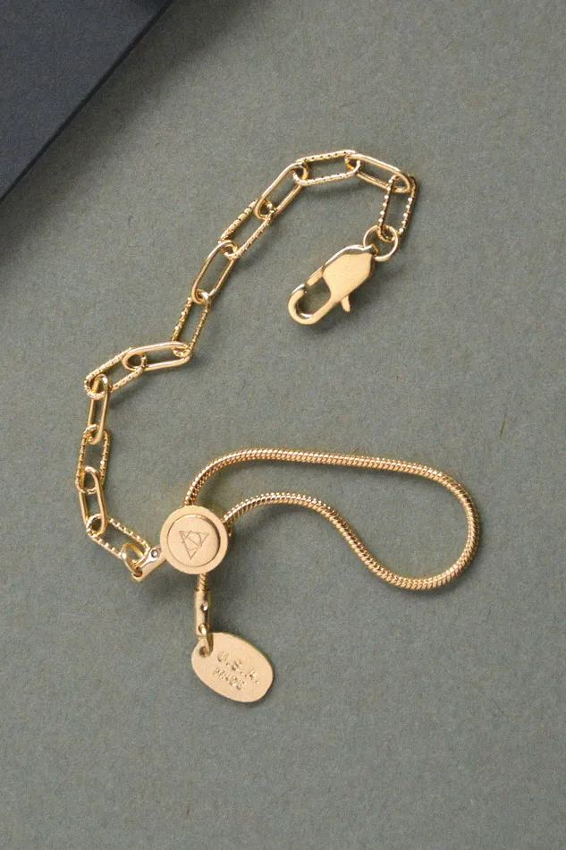 Air Anchor Bracelets Stainless Steel Keep It Together Adjustable Chain Bracelet Air Anchor Bracelets Stainless Steel Keep It Together Adjustable Chain Bracelet