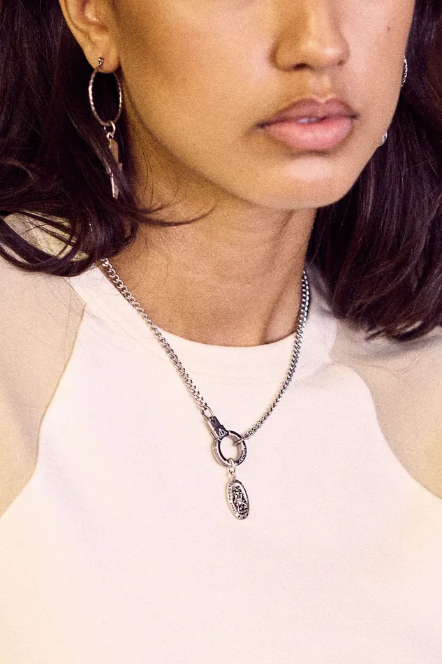 Air Anchor Rings Guardian of the Open Road Sterling Silver Charm