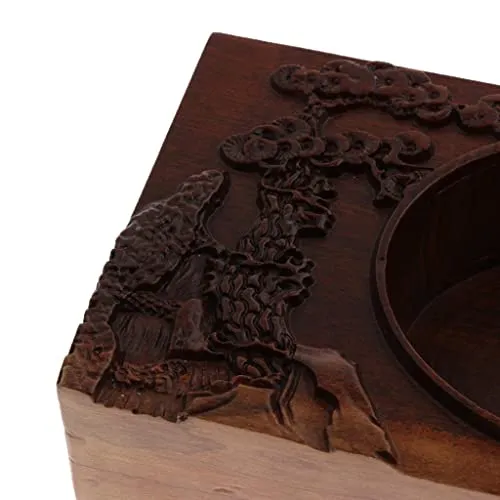 arythe Traditional Chinese Style Ebony Cigar Ashtray for Home Office Pine Tree Dropshipped via Social Commerce Network Necklaces