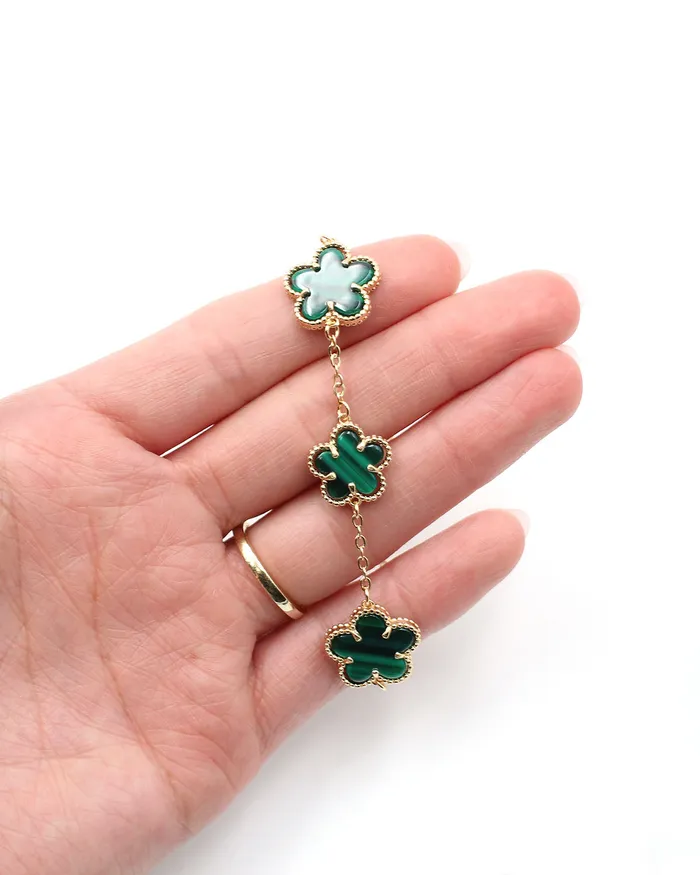 AUG2024 Bracelets 5 Leaf Clover Bracelet AUG2024 Bracelets 5 Leaf Clover Bracelet