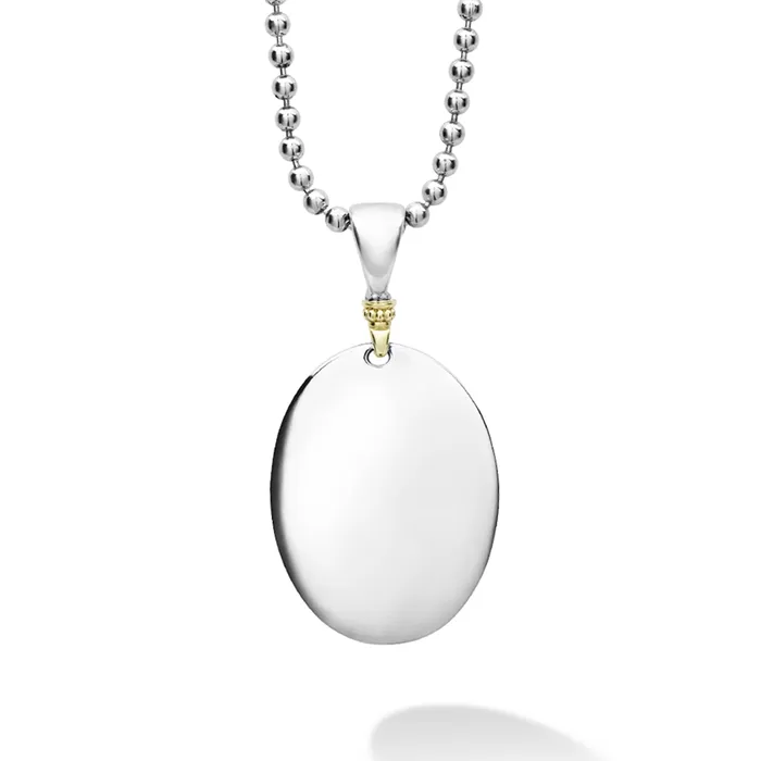 Beloved Oval Pendant Necklace Lagos Necklaces