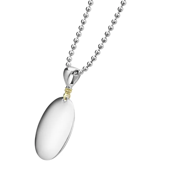 Beloved Oval Pendant Necklace Lagos Necklaces Beloved Oval Pendant Necklace Lagos Necklaces
