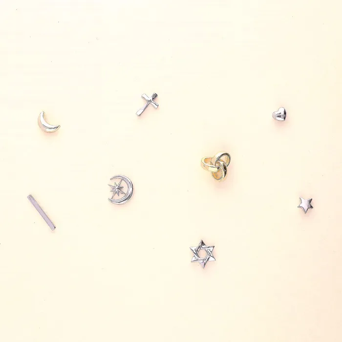 BERRICLE Earrings Love Knot Stud Earrings in Sterling Silver