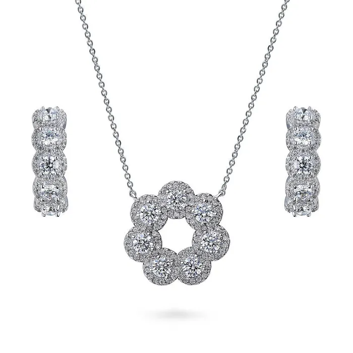 BERRICLE Rings 5Stone 7Stone CZ Set in Sterling Silver
