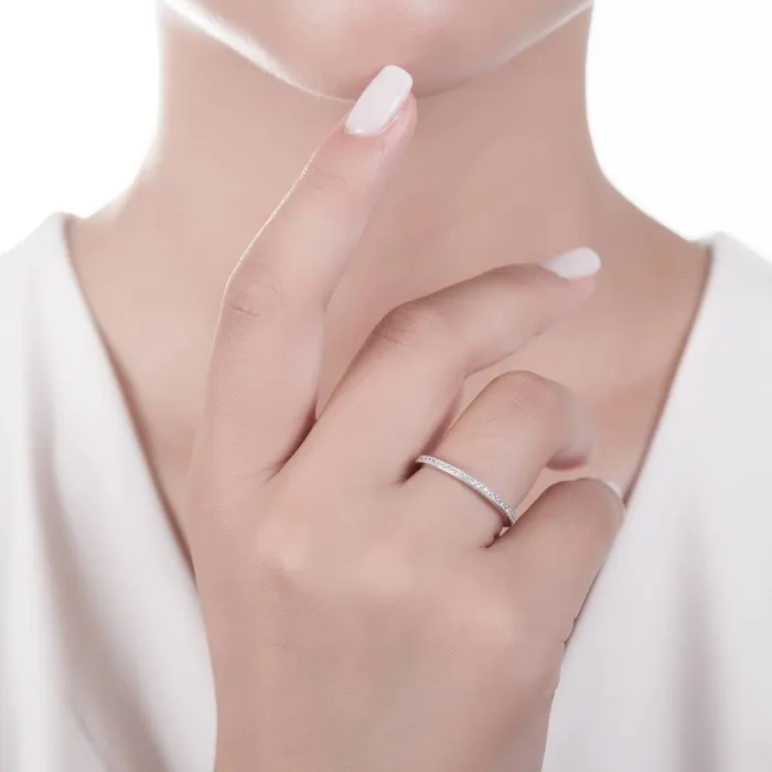 BERRICLE Rings Solitaire 2ct Princess CZ Ring Set in Sterling Silver