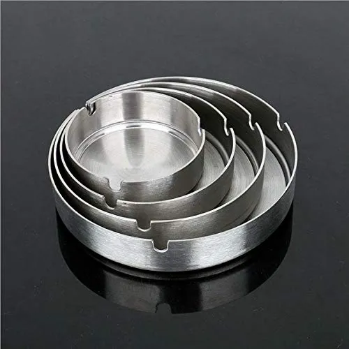 Bracelets Dropshipped via Social Commerce Network 3NH Simple Silver 12cm Round Stainless Steel Ash Tray Home Bar Daily Accessory Bracelets Dropshipped via Social Commerce Network 3NH Simple Silver 12cm Round Stainless Steel Ash Tray Home Bar Daily Accessory