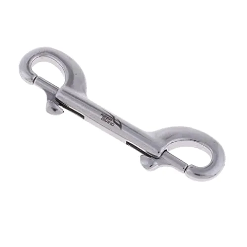 Bracelets Dropshipped via Social Commerce Network ATORSE Diving Stainless Steel Double Ended Bolt Snap Buckle Metal Clip Hook 90mm Bracelets Dropshipped via Social Commerce Network ATORSE Diving Stainless Steel Double Ended Bolt Snap Buckle Metal Clip Hook 90mm