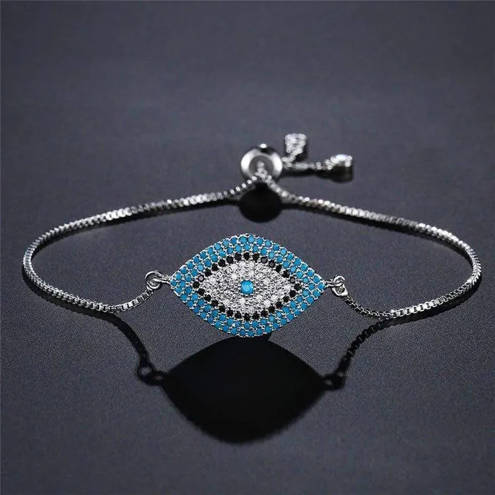Bracelets Evil Eye Charm Bracelet WickedAF