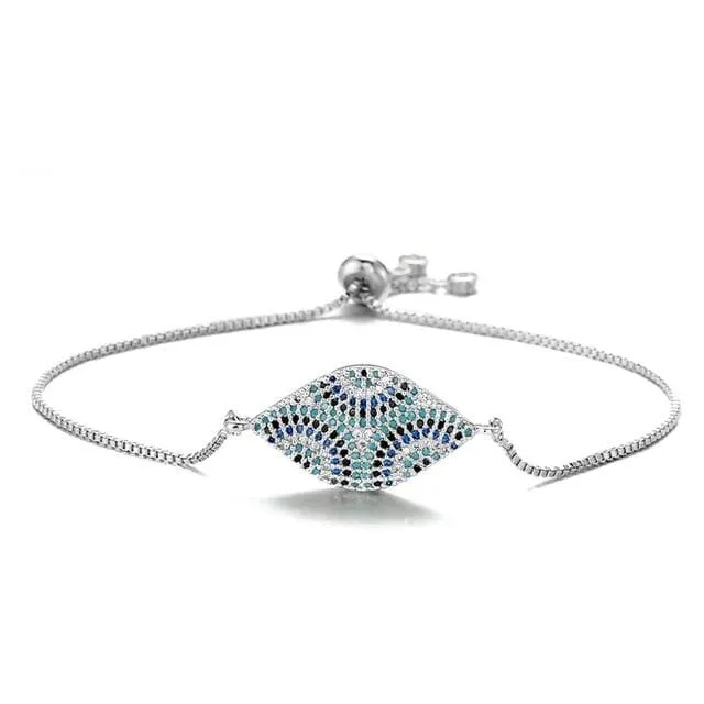 Bracelets Evil Eye Charm Bracelet WickedAF