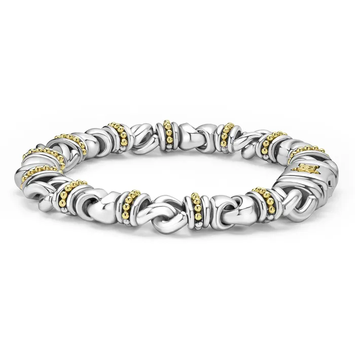 Bracelets LAGOS Anthem TwoTone Lock Curb Link Bracelet Bracelets LAGOS Anthem TwoTone Lock Curb Link Bracelet
