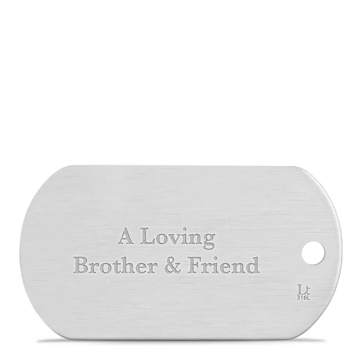 Bracelets Legacy Touch Stainless Steel Military Dog Tag