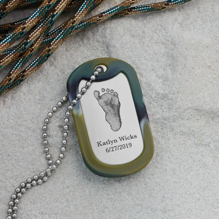 Bracelets Legacy Touch Stainless Steel Military Dog Tag