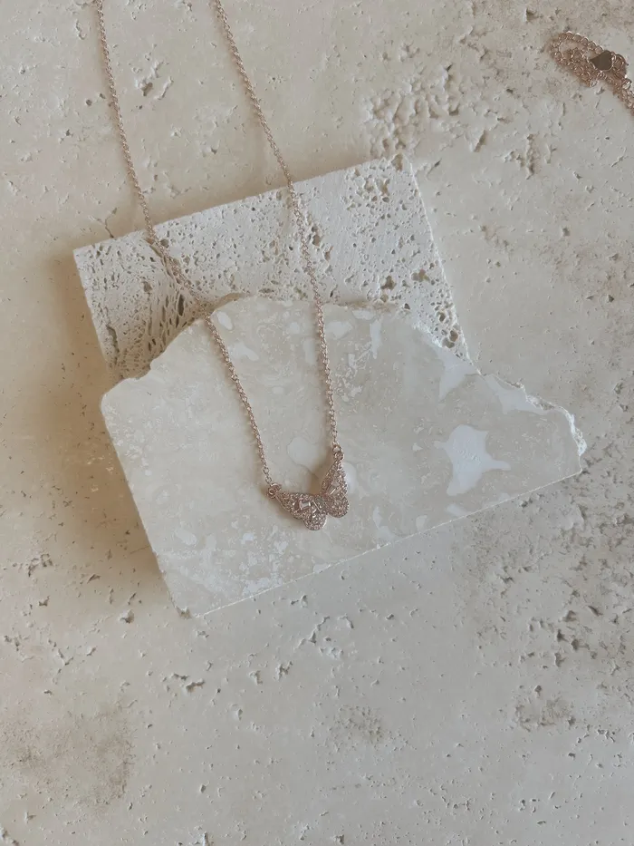 Butterfly Necklace SAMPLE SALE Untamed Petals Necklaces