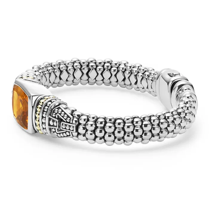 Caviar Color Citrine Caviar Bracelet 9mm Lagos Bracelets Caviar Color Citrine Caviar Bracelet 9mm Lagos Bracelets