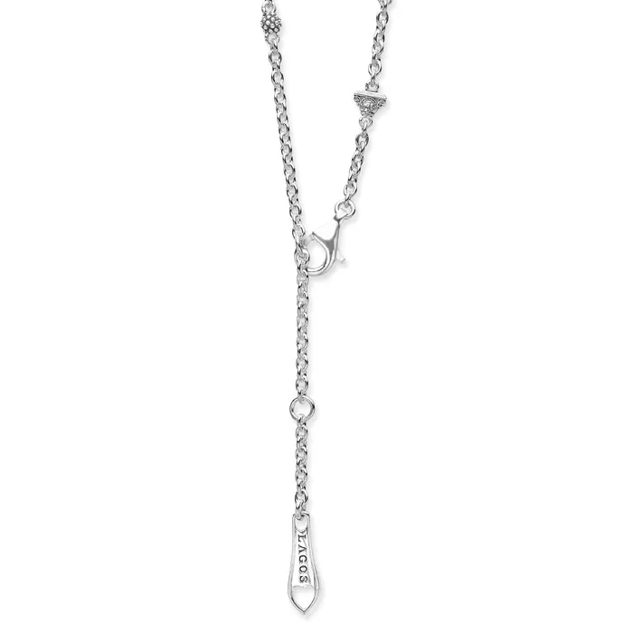 Caviar Lux Diamond Heart Necklace LAGOS Necklaces Caviar Lux Diamond Heart Necklace LAGOS Necklaces
