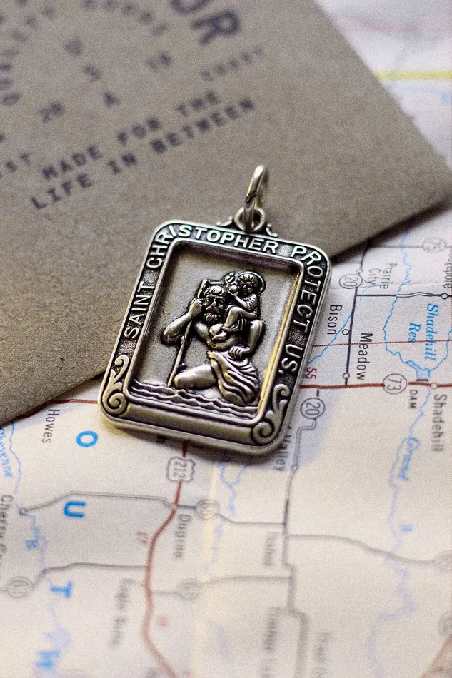 Charm Necklaces Air and Anchor Lead Me Safely Charm