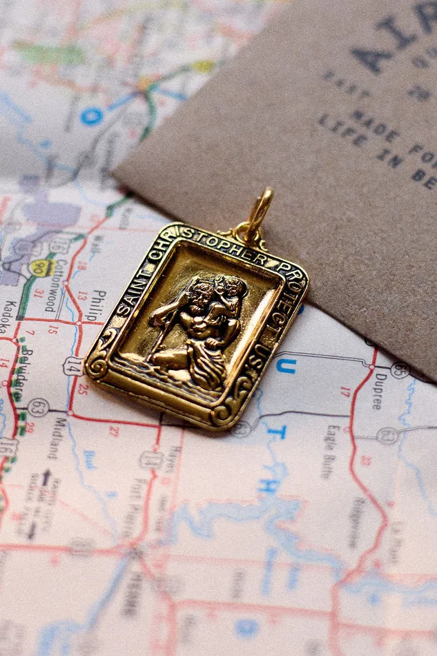 Charm Necklaces Air and Anchor Lead Me Safely Charm