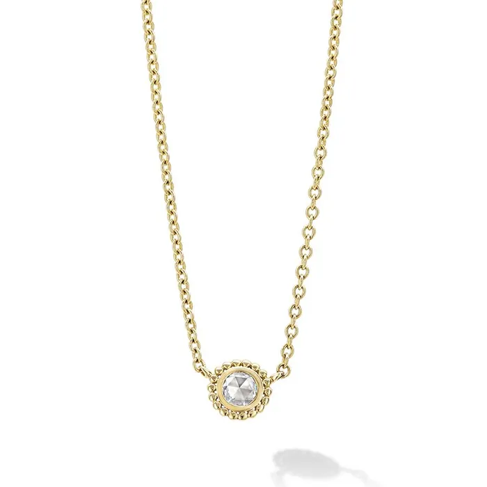 Covet Medium Rose Cut Diamond Necklace LAGOS Necklaces