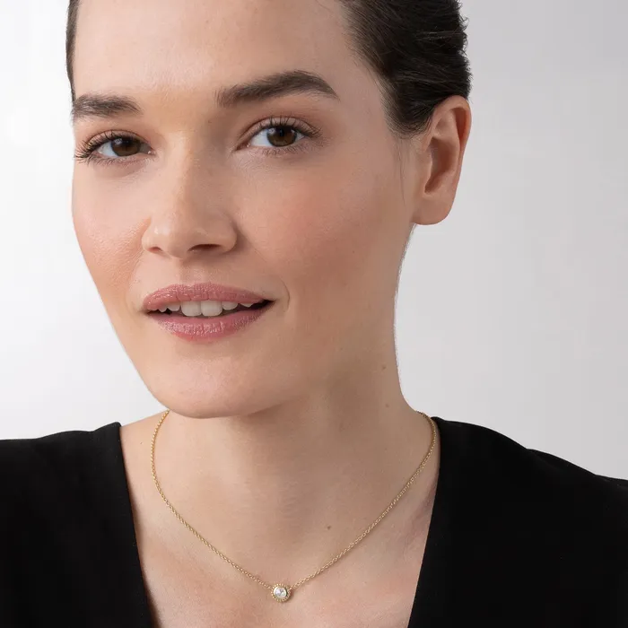 Covet Medium Rose Cut Diamond Necklace LAGOS Necklaces Covet Medium Rose Cut Diamond Necklace LAGOS Necklaces