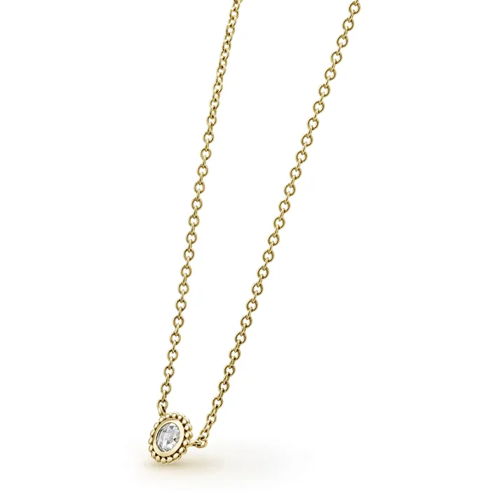 Covet Medium Rose Cut Diamond Necklace LAGOS Necklaces Covet Medium Rose Cut Diamond Necklace LAGOS Necklaces