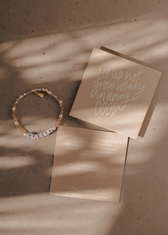 Dear Heart Bracelets Do Good Bracelet