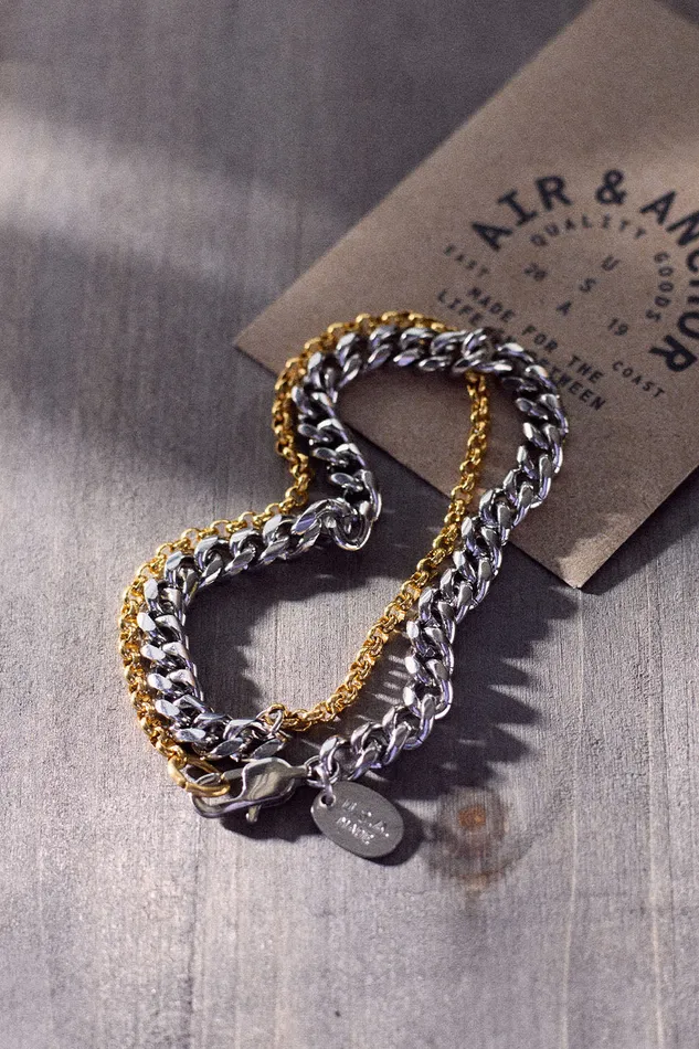 Double Standard Wrap Bracelet Air Anchor Bracelets