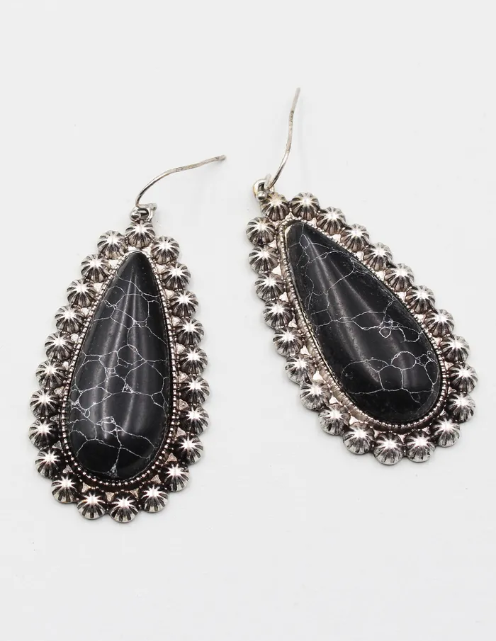 Earrings 070422 Stone Dangle Earrings Earrings 070422 Stone Dangle Earrings