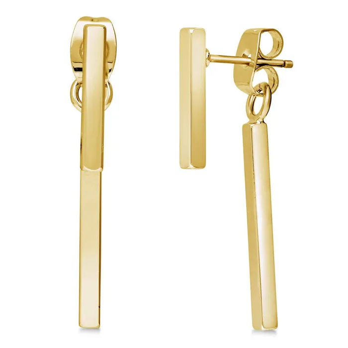 Earrings BERRICLE Bar Earrings in GoldTone