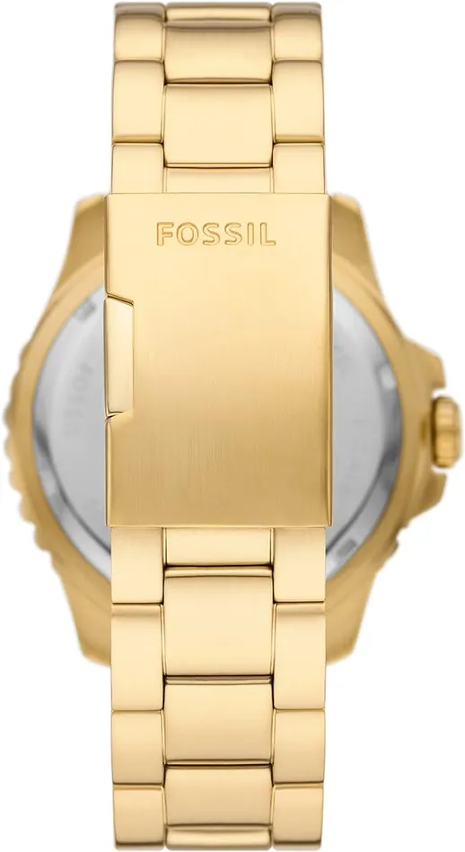 Earrings Fossil Fossil Blue GMT Gents Black Dial GoldTone Stainless Steel Watch Earrings Fossil Fossil Blue GMT Gents Black Dial GoldTone Stainless Steel Watch