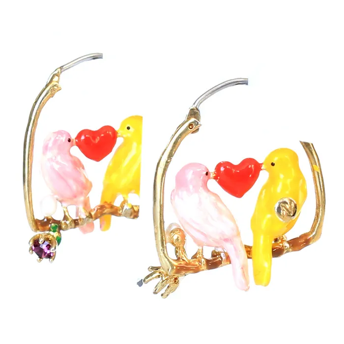 Earrings Les Nereides Charmants Canarie Earrings Les Nereides Earrings Les Nereides Charmants Canarie Earrings Les Nereides