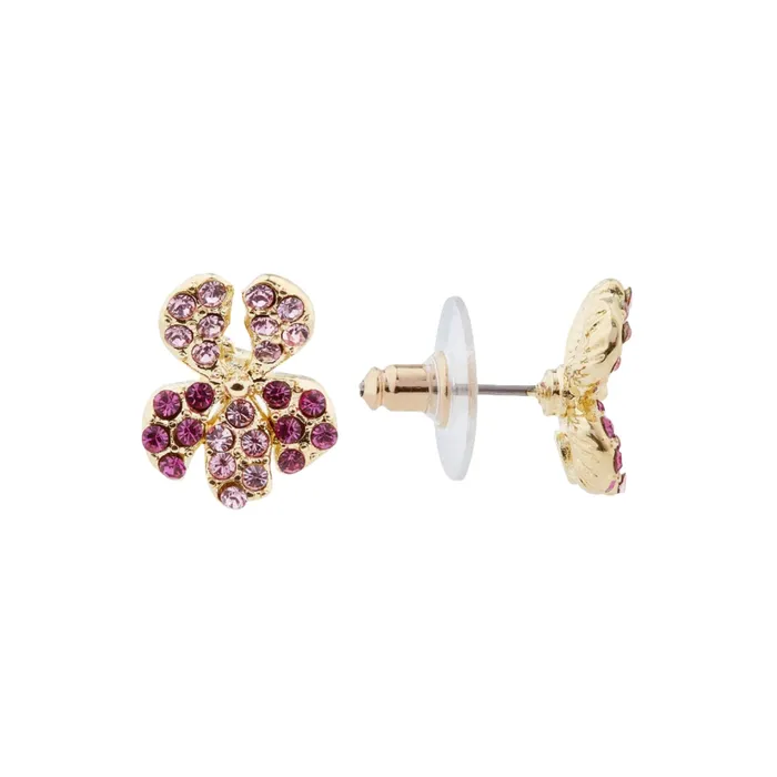Earrings Les Nereides Les Nereides Wine And Roses Iris Post Earrings Earrings Les Nereides Les Nereides Wine And Roses Iris Post Earrings