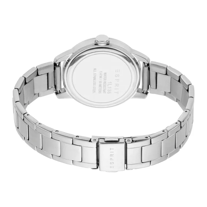 Esprit Ladies Watch Ss Case Bracelet With Stone Black Dial Esprit Bracelets Esprit Ladies Watch Ss Case Bracelet With Stone Black Dial Esprit Bracelets