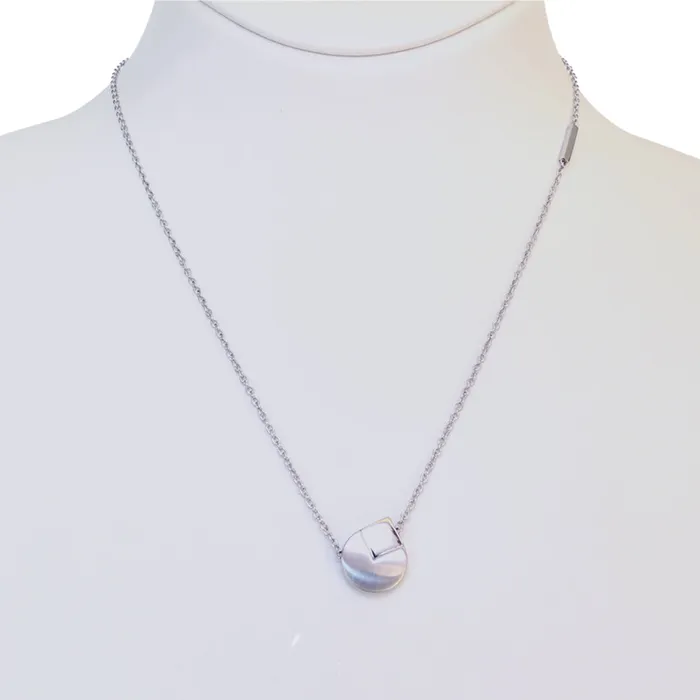 Esprit Necklaces Esprit Necklace Silver Color Stainless Steel With Pendant