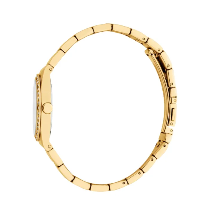 Esprit Rings Esprit River Ladies Silver Dial Gold Tone Watch