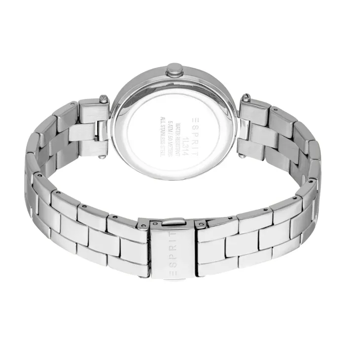 ESPRIT Womens Silver Watch with Silver Dial and Stainless Steel Bracelet Esprit Bracelets ESPRIT Womens Silver Watch with Silver Dial and Stainless Steel Bracelet Esprit Bracelets
