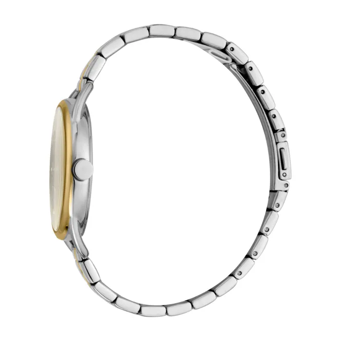 Esprit Women Watch Two Tone Silver Gold Color Case Silver Dial Two Tone Silver Gold Color Stainless Steel Metal Bracelet Esprit Bracelets Esprit Women Watch Two Tone Silver Gold Color Case Silver Dial Two Tone Silver Gold Color Stainless Steel Metal Bracelet Esprit Bracelets