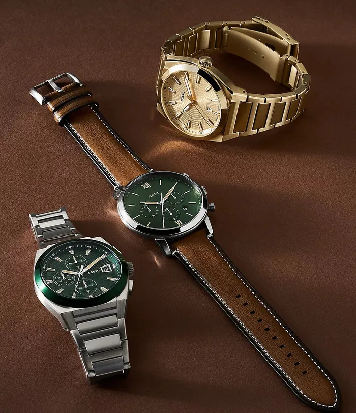 Fossil Watches Fossil Neutra Chronograph Tan LiteHide Leather Watch