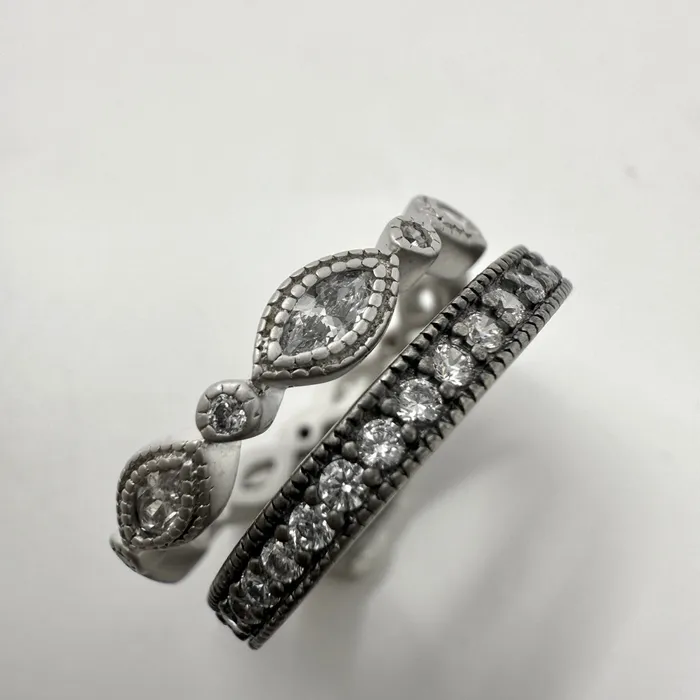 Freida Rothman Everyday 5stack Ring Set Freida Rothman Rings