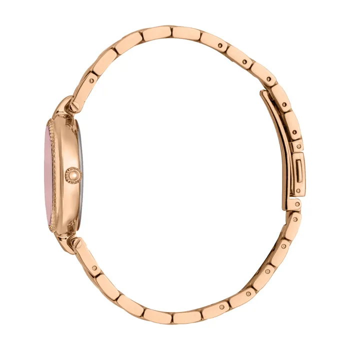 Just Cavalli Bracelets Just Cavalli Womens Rose Gold Watch with Light Pink Dial and Metal Bracelet