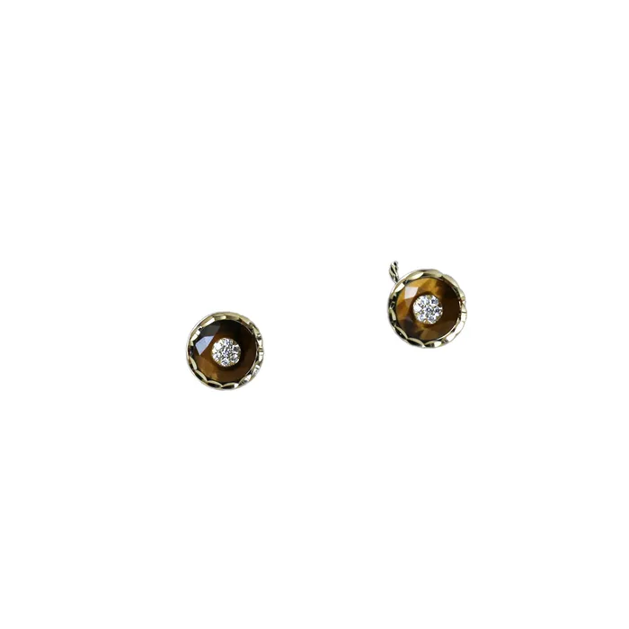 Korloff Earrings Korloff Yellow Gold Earrings With Diamonds