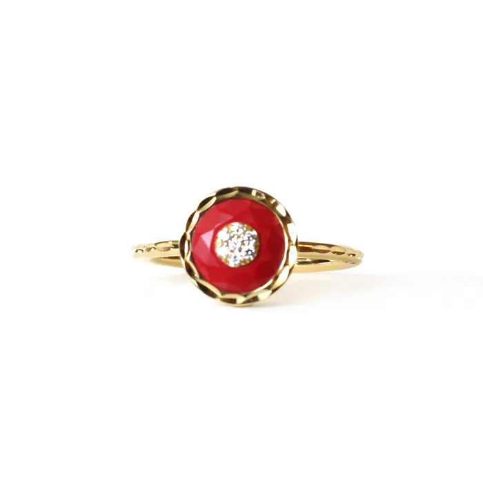 Korloff Rings Korloff Yellow Gold Ring With Diamonds Size 65