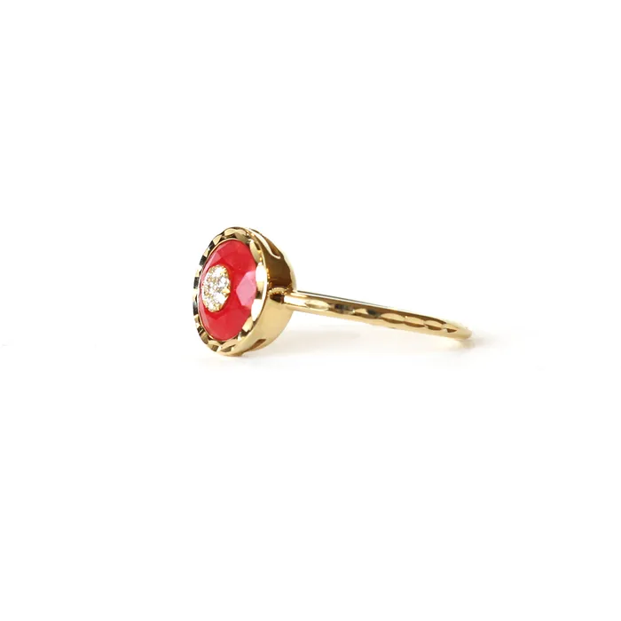 Korloff Rings Korloff Yellow Gold Ring With Diamonds Size 65 Korloff Rings Korloff Yellow Gold Ring With Diamonds Size 65