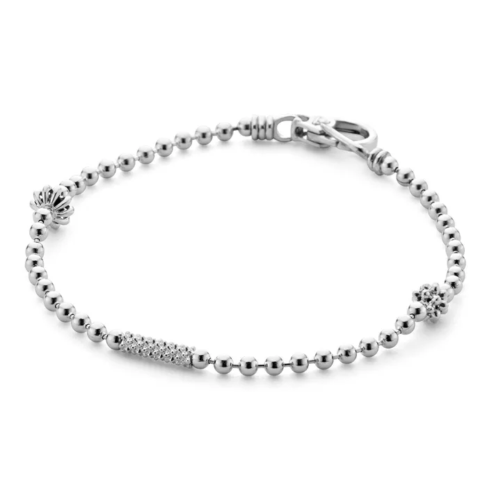 Lagos Bracelets Caviar Icon Silver Caviar Beaded Bracelet Lagos Bracelets Caviar Icon Silver Caviar Beaded Bracelet