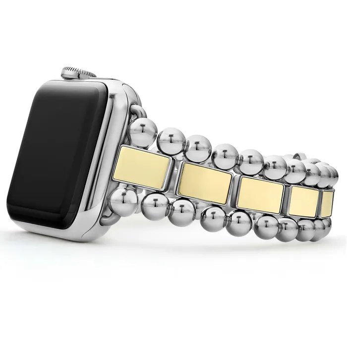 LAGOS Bracelets Smart Caviar TwoTone Interlocking Bracelet Gift Set LAGOS Bracelets Smart Caviar TwoTone Interlocking Bracelet Gift Set