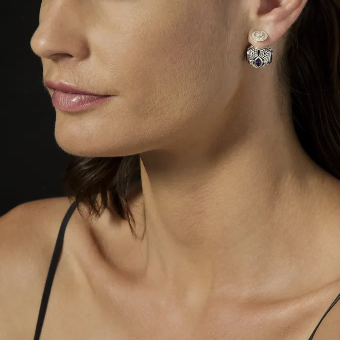 Lagos Earrings Signature Caviar Beaded Diamond Stud Earrings Lagos Earrings Signature Caviar Beaded Diamond Stud Earrings