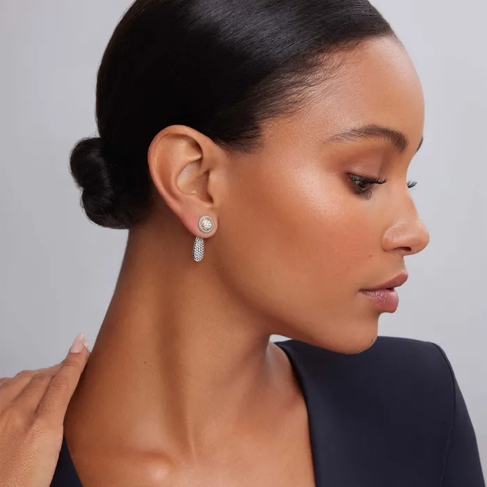 Lagos Earrings Signature Caviar Beaded Diamond Stud Earrings Lagos Earrings Signature Caviar Beaded Diamond Stud Earrings